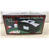 Image 4 : Lifestyle Studios Automatic Card Shuffler & Fifth Avenue Crystal Goblets Set of 4