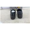 Image 5 : Shoes for Crews Black Slip-On Work Shoes, Slip & Oil Resistant Soles Size 9
