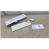 Image 1 : 2.4G Wireless Keyboard and Mouse Combo, White, Full-Size with Number Pad