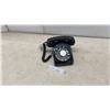Image 1 : Western Electric Model 500 Black Rotary Dial Desk Telephone with Handset and Line Cord