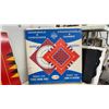 Image 5 : Eagle Toys No. 282 Crokinole & Checkers Reversible Game Board with Original Box, No Playing Pieces