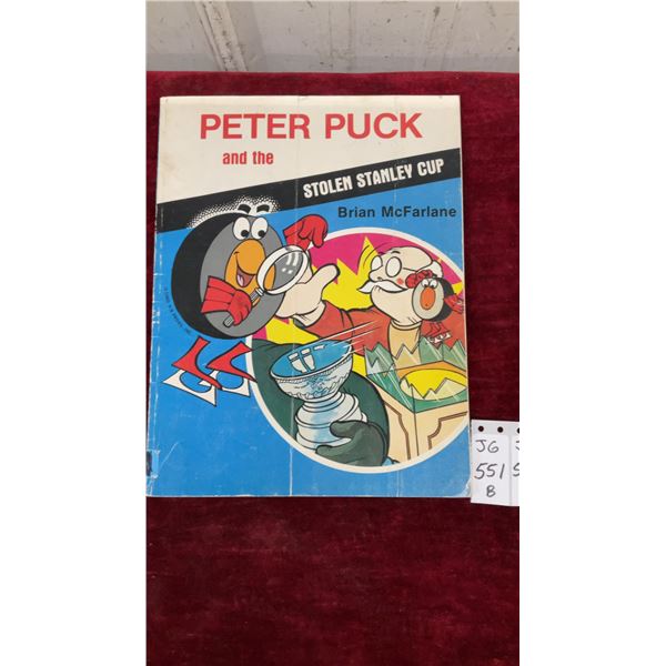 Peter Puck and the Stolen Stanley Cup by Brian McFarlane, 1980