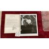 Image 1 : Valerie Bertinelli 8 x 10 B&W Publicity Photo with Pre-Printed Signature & Fan Letter