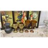 Image 3 : Vintage Glassware, Wine Glasses, Brass Goblets, Modern Dairies Blue Boy Ice-Cream Container and