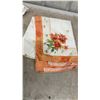 Image 3 : Vintage Linen Placemats & Napkins, Embroidered Pieces & Tablecloth 47.5 x 63.5