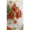 Image 4 : Vintage Linen Placemats & Napkins, Embroidered Pieces & Tablecloth 47.5 x 63.5