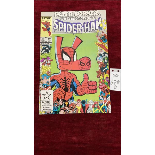 Peter Porker, the Spectacular Spider-Ham #12 Comic Book, 1986, Marvel Comics Group