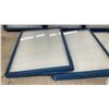 Image 2 : Six Display Showcases, 12.25 x 16.25"., (3) 1" Deep and (3) 2" Deep