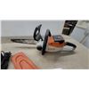 Image 2 : STIHL MSA 140 C Battery-Powered Chainsaw with 2 Battery, Charger, and Bar Cover Working Cond.