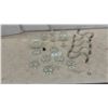 Image 1 : Antique Glass Ceiling Light Fixture Parts Victorian Gas Era