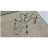 Image 2 : Antique Glass Ceiling Light Fixture Parts Victorian Gas Era