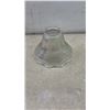 Image 5 : Three Antique Glass Lamp Shades Including Art Glass and Pressed Glass Examples