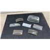 Image 1 : Antique 1948 - 50 Ford Truck Glass Lens x2, 1947-54 Chevy, Struck. Glass Lens x2 1942 Plymouth