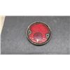 Image 4 : Lot of Six Antique Red Glass Tail Light Lenses for 1937-48 Ford and More