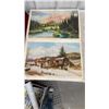 Image 4 : 7 Vintage Star Weekly Magazine Western & Colonial Scenes, 21 x 15"