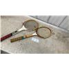 Image 1 : 27) Two Vintage Wood Tennis Racquets: Slazenger and Donnay