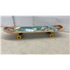 Image 1 : 2014 Edge Brand Custom Designed Monster Skateboard, 8" Wide X 31" Long