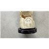Image 6 : Vintage Chinese Carved Resin Landscape Sculpture on Wood Mount, 19" Long