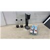 Image 1 : SodaStream Machine plus 2 New CO2 Cylinders, 1 in Machine and Bottles