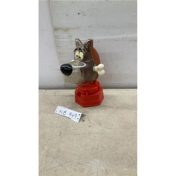 Rare 1968 Scooby-Doo Gumball Machine Has to USA Plastic Toy Vending Bank 9 x 6"7