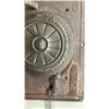 Image 2 : Antique Famous Magnet No. 4129B Cast Iron Hinged Stove Door 38 x 28" for Repurposing