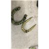 Image 3 : 4 1800s Antique Cast Iron Horseshoes for Repurposing