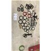 Image 1 : 53-Piece Vintage Horse Bridle Rings, Snaps, and Buckles