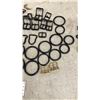 Image 3 : 53-Piece Vintage Horse Bridle Rings, Snaps, and Buckles