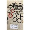 Image 4 : 53-Piece Vintage Horse Bridle Rings, Snaps, and Buckles