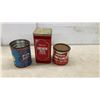 Image 3 : Vintage General Store Tins: York Peanut Butter, Maxwell House Coffee, Christie's, and More