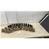 Image 1 : Collection of Vintage Glass and Ceramic Electrical Insulators (35)