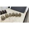Image 4 : Collection of Vintage Glass and Ceramic Electrical Insulators (35)