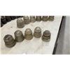 Image 7 : Collection of Vintage Glass and Ceramic Electrical Insulators (35)