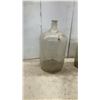 Image 2 : Three Vintage Clear Glass Carboys / Jugs
