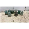 Image 3 : Collection of Vintage Glass Insulators