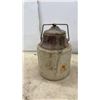 Image 2 : Three Antique Two-Tone Stoneware Canning Jars with Wire Bail Handle and Lid