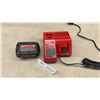 Image 1 : Milwaukee M12/M18 Battery Charger with M18 RedLithium 2.0 Ah Battery Pack