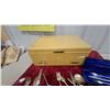Image 7 : Henry Birks and Sons Boxed Silver Flatware Set with Assorted Loose Silverware and a Case