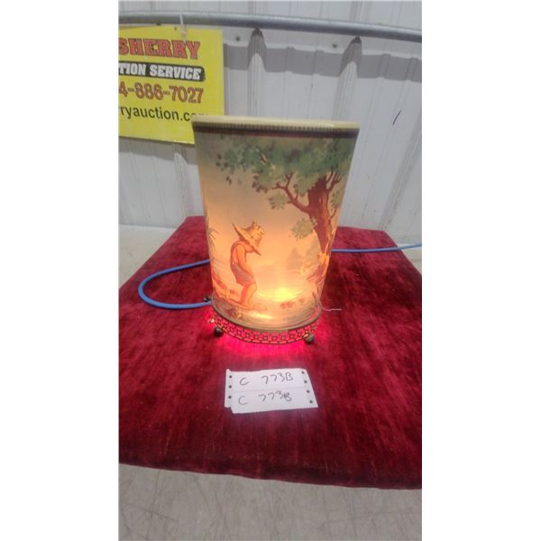 Vintage Econolite Motion Lamp with Fountain of Youth 1950