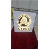 Image 1 : Crocs Illuminated LED Retail Store Display Sign 18 x 18" Working