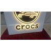Image 3 : Crocs Illuminated LED Retail Store Display Sign 18 x 18" Working