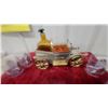 Image 2 : Vintage Car Decanter Set with Six Shot Glasses and Eight Decorative Tumblers