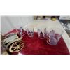 Image 5 : Vintage Car Decanter Set with Six Shot Glasses and Eight Decorative Tumblers