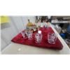 Image 7 : Vintage Car Decanter Set with Six Shot Glasses and Eight Decorative Tumblers