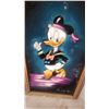 Image 7 : VintageSet of Three Framed Black Velvet Cartoon Character Paintings Signed Kiko 14 x 23"