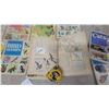 Image 7 : Collection of Vintage Golden Stamp Books Including Birds, Cats, Sea Shells, Trees, and More