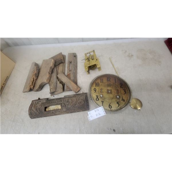 International Time Recording Co. Early Time Clock Parts, Dial, Movement, and More Parts or Project