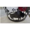 Image 4 : Metal 24" Diameter Decortive Fire Pit Ring