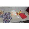 Image 1 : Fisher-Price Medical Kit, Toy Airplane, Clown Night Light, Child's Truck Shirt, and More