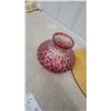 Image 4 : Collection of Vintage Light Fixtures and Lamp Shades and More